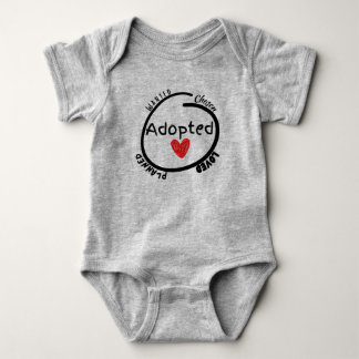 Unique Adoption Gift Baby Bodysuit