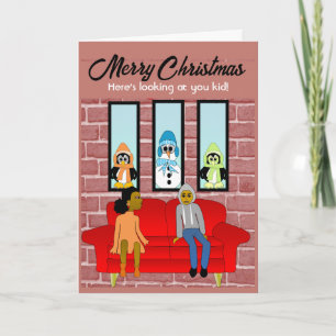 Unique African American Kids Christmas Card