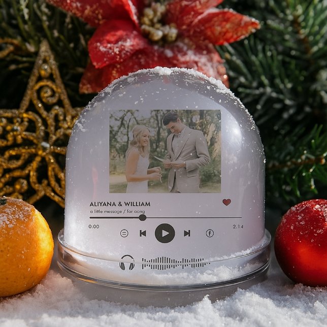 Unique Album Cover Music Minimal Merry & Merried Snowglobe (Creator Uploaded)