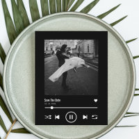 Unique Album Cover Music Song Viral Save the Date 