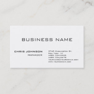Unique amazing professional design business card