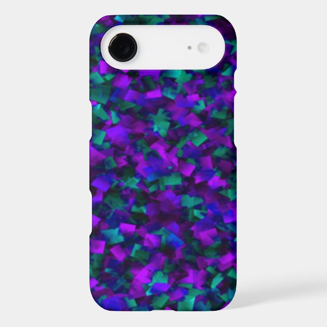 Unique Amethyst and Emerald iPhone 6 Plus case (Back)