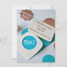 Unique and Distinctive Birthday Invitation Design