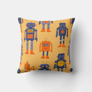 Unique and fun robot cushion