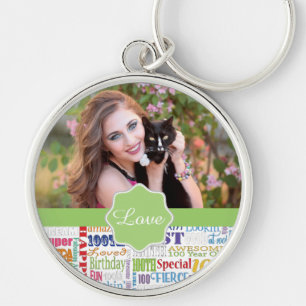 Unique And Special 100th Birthday Party Gifts Key Ring