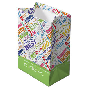 Unique And Special 100th Birthday Party Gifts Medium Gift Bag