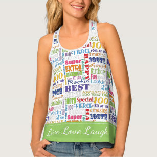 Unique And Special 100th Birthday Party Gifts Tank Top