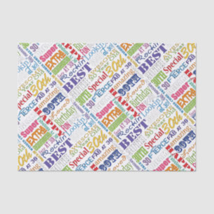 Unique And Special 30th Birthday Party Gifts Tissue Paper