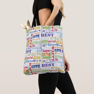 Unique And Special 40th Birthday Party Gifts Tote Bag