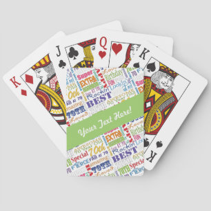 Unique And Special 70th Birthday Party Gifts Playing Cards