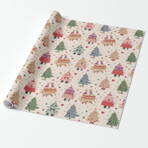 Unique and whimsical Christmas Wrapping Paper