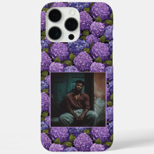Unique Anniversary Keepsake Hydrangeans Custom iPhone 16 Pro Max Case