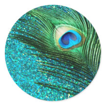 Unique Aqua Peacock