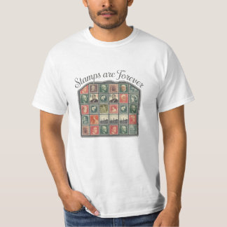 Unique Art for Stamp Lovers T-Shirt