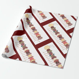 Unique Art Wrapping Paper-Caterpillar #2 Wrapping  Paper