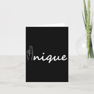 Unique Asl Alphabet American Sing Language Asl Tea Card