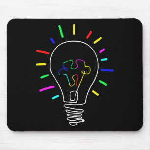 Unique Autism Awareness Illustration For Autism Su Mouse Mat