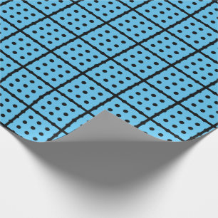 Unique Baby Blue Wrapping Paper