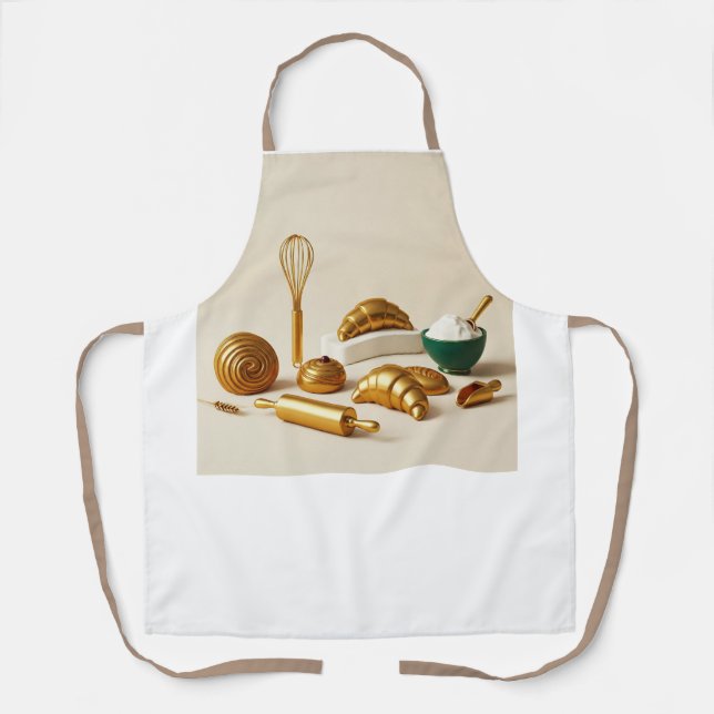 Unique Baker’s Gift Apron (Front)