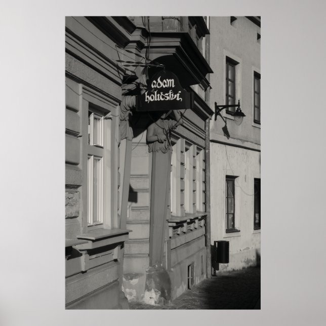 Unique Barber Shop Poster (Front)