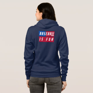 Unique Baseball Is Fun On American Flag Colours Hoodie