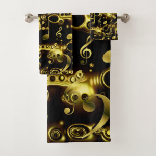 unique, beautiful, colourful, painted pattern a gr bath towel set