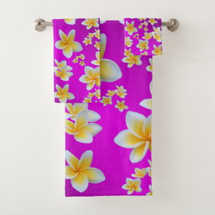 unique, beautiful, colourful, painted pattern a gr bath towel set