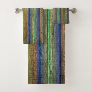 unique, beautiful, colourful, painted pattern a gr bath towel set