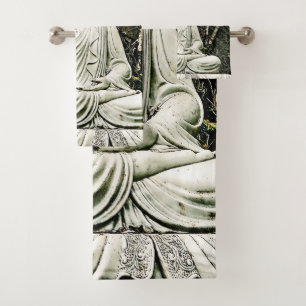 unique, beautiful, colourful, painted pattern a gr bath towel set