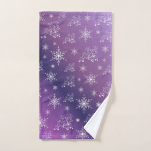 unique, beautiful, colourful, painted pattern a gr hand towel