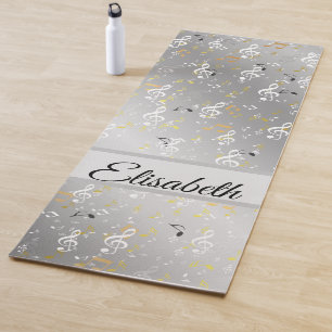 unique, beautiful, colourful, painted pattern a gr yoga mat