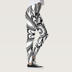 unique beautiful flower design leggings