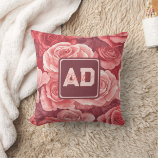 Unique Bedroom Rose Family Pillow