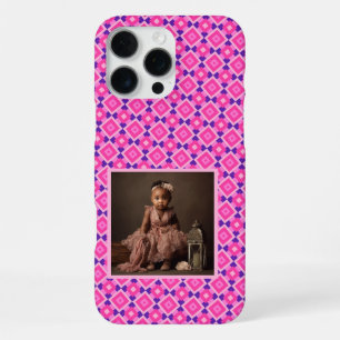 Unique Best Friend Gifts Square Pattern iPhone 16 Pro Max Case