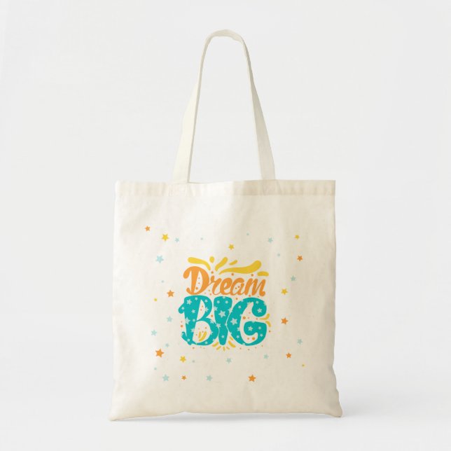 Unique Big Dream Letter Tote Bags (Front)