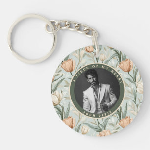 Unique Birthday Gift Ideas Custom Photo Tulip Key Ring