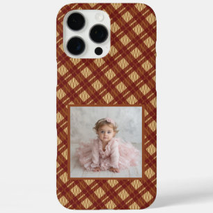 Unique Birthday Gift Ideas Plaid Gingham iPhone 16 Pro Max Case