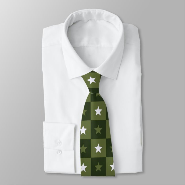 Unique Birthday Gifts For Him Geometric  Tie (Tied)