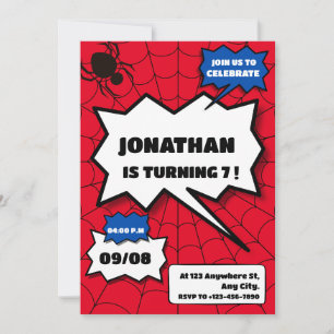 Unique Birthday Party Invitation