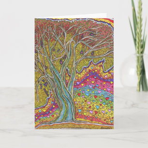 unique birthdays thank you friendship love art card