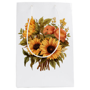 Unique black Design for white Lovers Medium Gift Bag