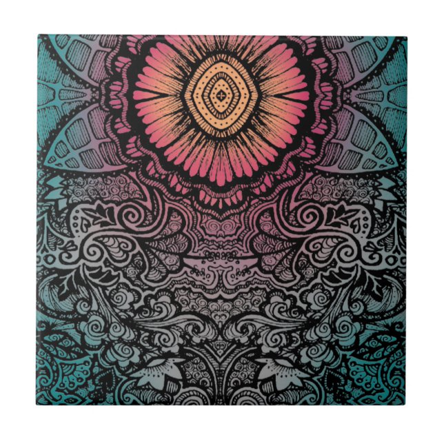 UNIQUE BOHEMIAN PATTERN TILE (Front)