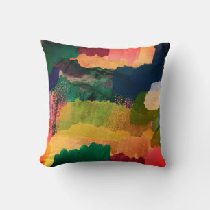 Unique Bold Modern Abstract Cushion
