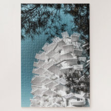 Unique brutalist architecture 1000 pieces adult