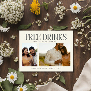 Unique Budget Photo Wedding Save the Date Announcement Postcard