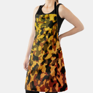 Unique Camouflage Design Camo Grilling Apron
