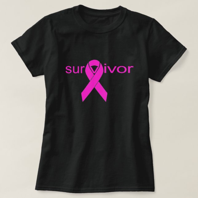 unique Cancer survivor T-Shirt (Design Front)