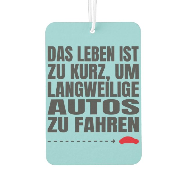 unique car air freshener (Back)