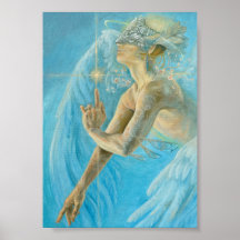 Unique Chamuel archangel divine love artwork
