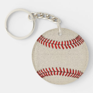 Unique Cheap Baseball Keychains BULK Vintage Look